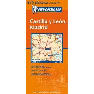 Michelin Map Spain Northwest Castilla y Leon, Madrid 575 (Maps 