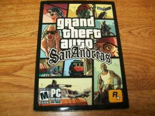 Grand Theft Auto San Andreas 1st Edition #e51161 (PC Games 