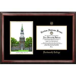 Dartmouth College Gold Embossed Diploma Frame with Limited Edition 