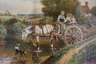 victorian watercolour painting