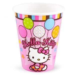  Lets Party By Amscan Hello Kitty Balloon Dreams 9 oz. Cups 
