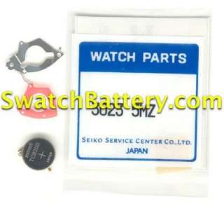 Seiko Kinetic Watch Battery Capacitor Replacement/ Lithium 