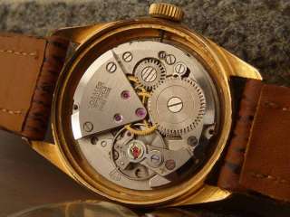  Vanguard Vintage Rose Gold Watch 17j HW Cal. MST430 & Date  