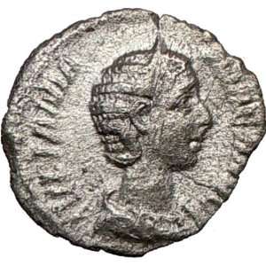 JULIA MAESA 218AD Rare Ancient Silver Roman Coin GODDESS of Fertility 