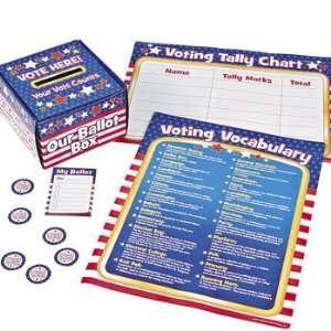 40 Pc Voting Kit   Teacher Resources & Learning Aids 