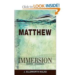   Bible Studies   Matthew [Paperback] J. Ellsworth Kalas Books