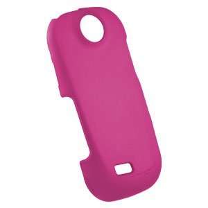 Rubberized Hot Pink Snap On Cover for Samsung R710 