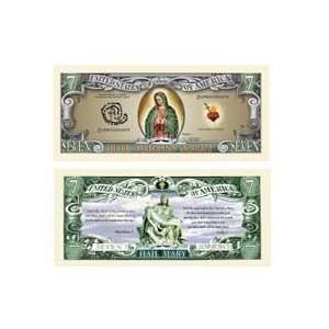  (10) Virgin Mary (Mother of God) Collectible Bill 