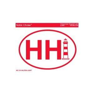 HILTON HEAD ISLAND SC (RED) Personalized Sticker