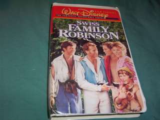 WALT DISNEY FILM CLASSICS SWISS FAMILY ROBINSON VHS 786936027204 