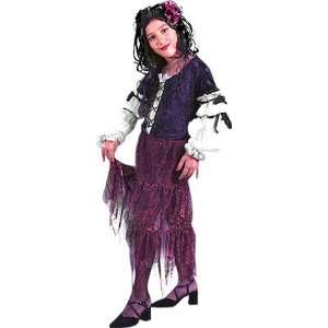  Childs Gypsy Costume (SizeSmall 4 6) Toys & Games