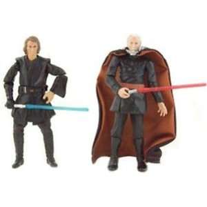   Dooku and amp; Anakin Skywalker Action Figure 2 Pack Toys & Games
