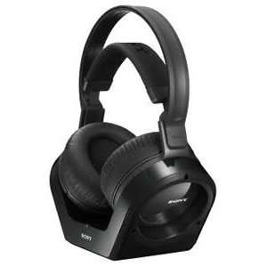New 900mhz Analog Rf Wireless Headphones Black Rotary Volume Control 