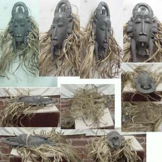 AFRICAN ART SENUFU MASK #RB 16LONG  IVORY COAST  