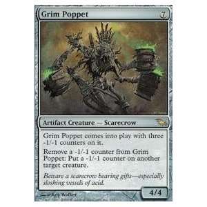   Magic the Gathering   Grim Poppet   Shadowmoor   Foil Toys & Games