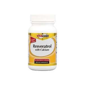 Vitacost Resveratrol with Calcium    100 mg   60 Vegetarian Capsules