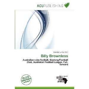  Billy Brownless (9786200933041) Evander Luther Books