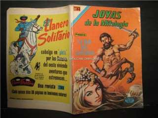 JOYAS DE LA MITOLOGIA # 385, CENTAUR ORIGINAL COMIC COVER ART W 