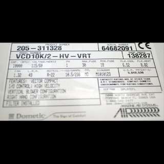 DOMETIC MARINE AIR VCD10K/2 HV VRT COMPACT BOAT A/C  