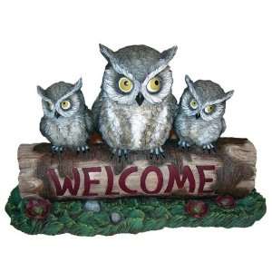  DHI/ACCENTS Welcome Owls Statuary Sold in packs of 4 