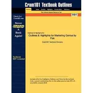  Studyguide for Marketing Genius by Fisk, ISBN 