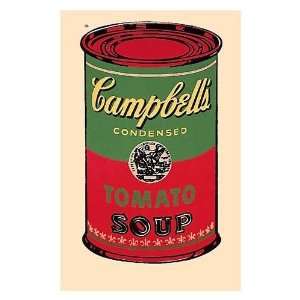  Andy Warhol   Campbells Soup Can, 1965 (green & Red 