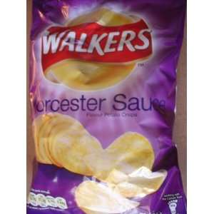 Walkers Worcester Sauce Flavor Potato Crisps 34.5g  