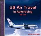 US Air Travel Ads Grumman Beachcraft BOAC Boeing Cessna TWA Pan Am 