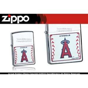 Anaheim Angels MLB Chrome Zippo Lighter Brand New 24597