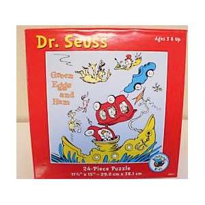    Dr. Suess Green Eggs and Ham 24 Piece Puzzle 