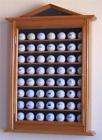 Golf Gifts & Gallery 63 Ball Mahogany Cabinet w Door  