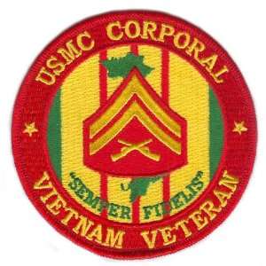  USMC Corporal Vietnam Veteran Patch: Everything Else
