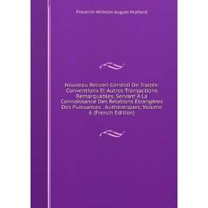   , Volume 6 (French Edition) Friedrich Wilhelm August Murhard Books