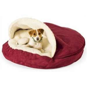    Snoozer Luxury Cozy Cave Pet Bed, Large, Hot Fudge: Pet Supplies