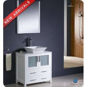    VSL 30 Modern Bathroom Vanity w/ Vessel Sink