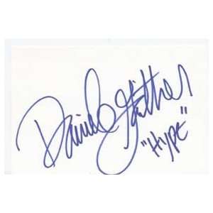  DANIELE GAITHER Signed Index Card In Person Everything 
