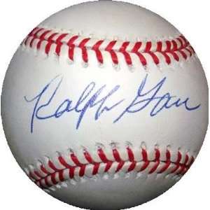  Ralph Garr autographed Baseball