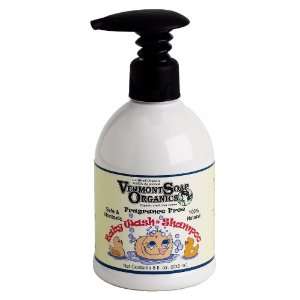  Vermont Soap Organics~Fragrance free Baby Wash & Shampoo 
