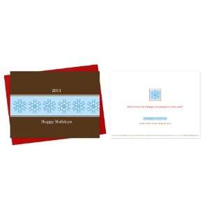  Kraft Paper Flakes   Personalized Holiday Cards Health 