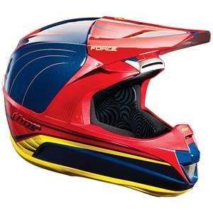  Thor Motocross Force Superlight Helmet   Small/Navy/Red 
