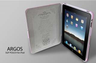 SGP Slim Leather Case/Cover Argos Pink for Apple iPad  