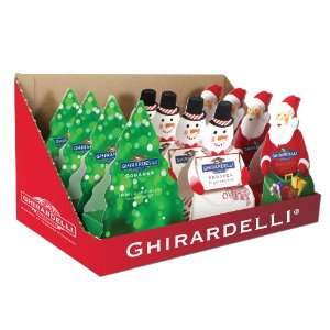 Ghirardelli Chocolate Holiday Mini Gift (4 Mini Snowmen, 4 Mini 