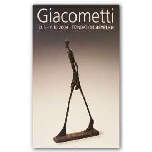  Walking Man II by Alberto Giacometti 16.5x11.75 Art 