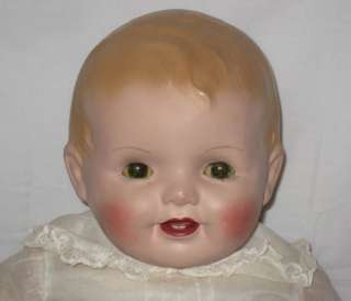 1930s HORSMAN 25 COMPOSITION AND CLOTH BABY DARLING DOLL  