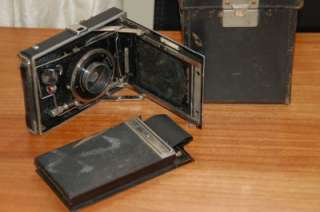   Bentzin Primar Compur Camera + Leather Case Zeiss Ikon Film Holder