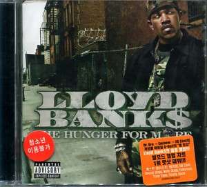 LLOYD BANKS   The Hunger For More (KOREA) CD *SEALED*  