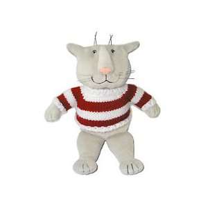  Edward Gorey  Cat (Red and White) Gund Plush: Toys & Games