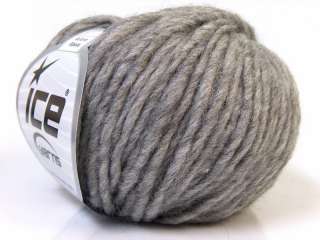   ICE BELLONE ALPACA (25% Alpaca 50% Merino Wool) Yarn Light Grey  