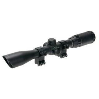 CenterPoint Optics 3 9x32 Rifle Scope, Illuminated Mil Dot Reticle, 1 