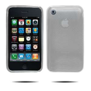 IPhone 3G CLEAR Jelly TPU Skin Case / Semi Hard Sleeve Protector Cover 